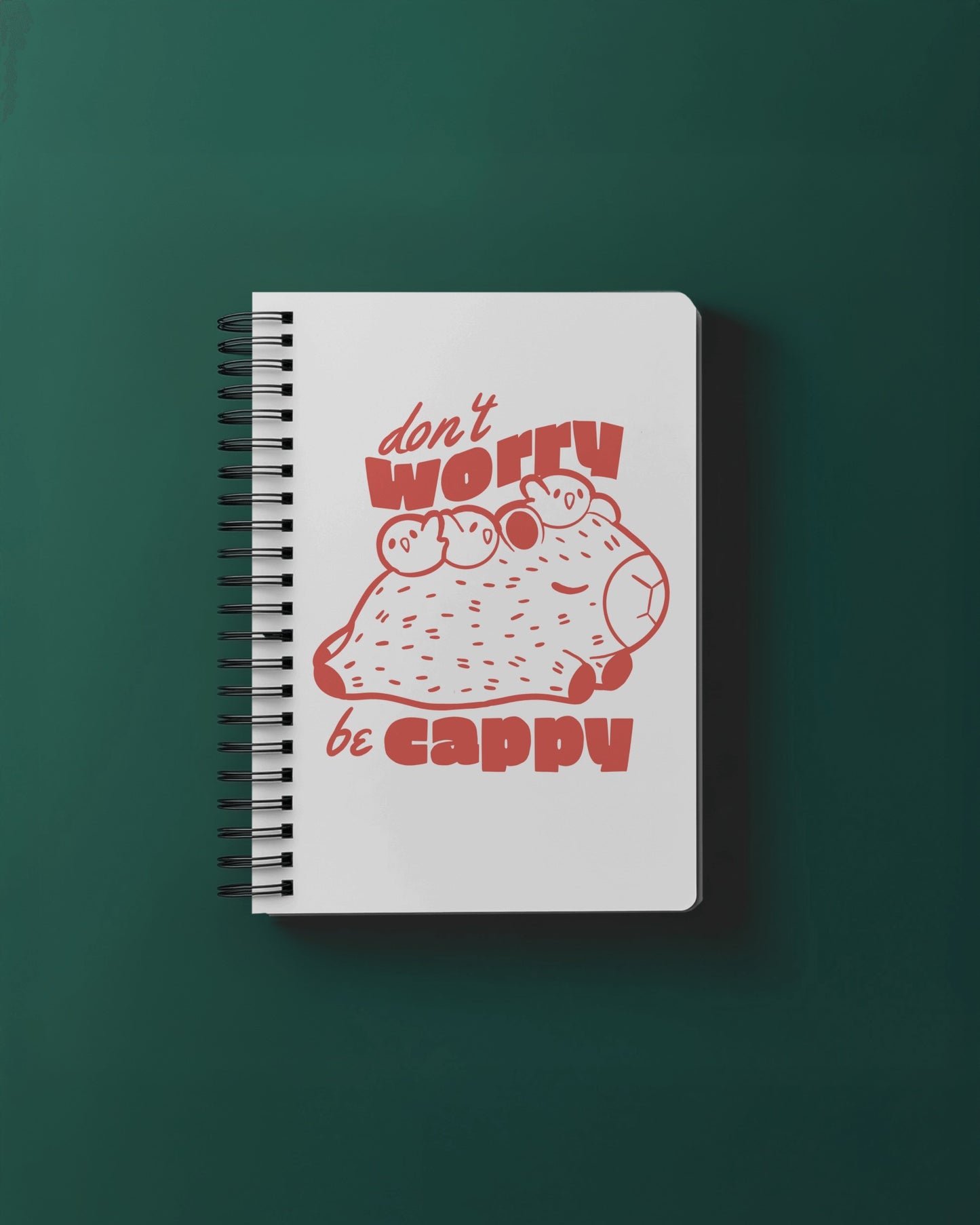 Don’t Worry, Be Cappy Notebook