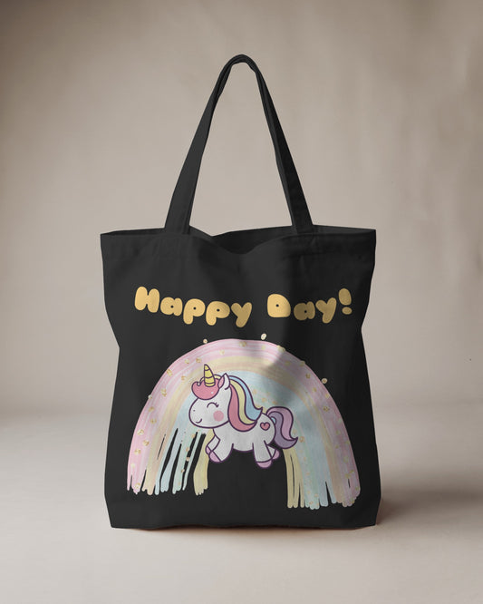Happy Day Unicorn Tote