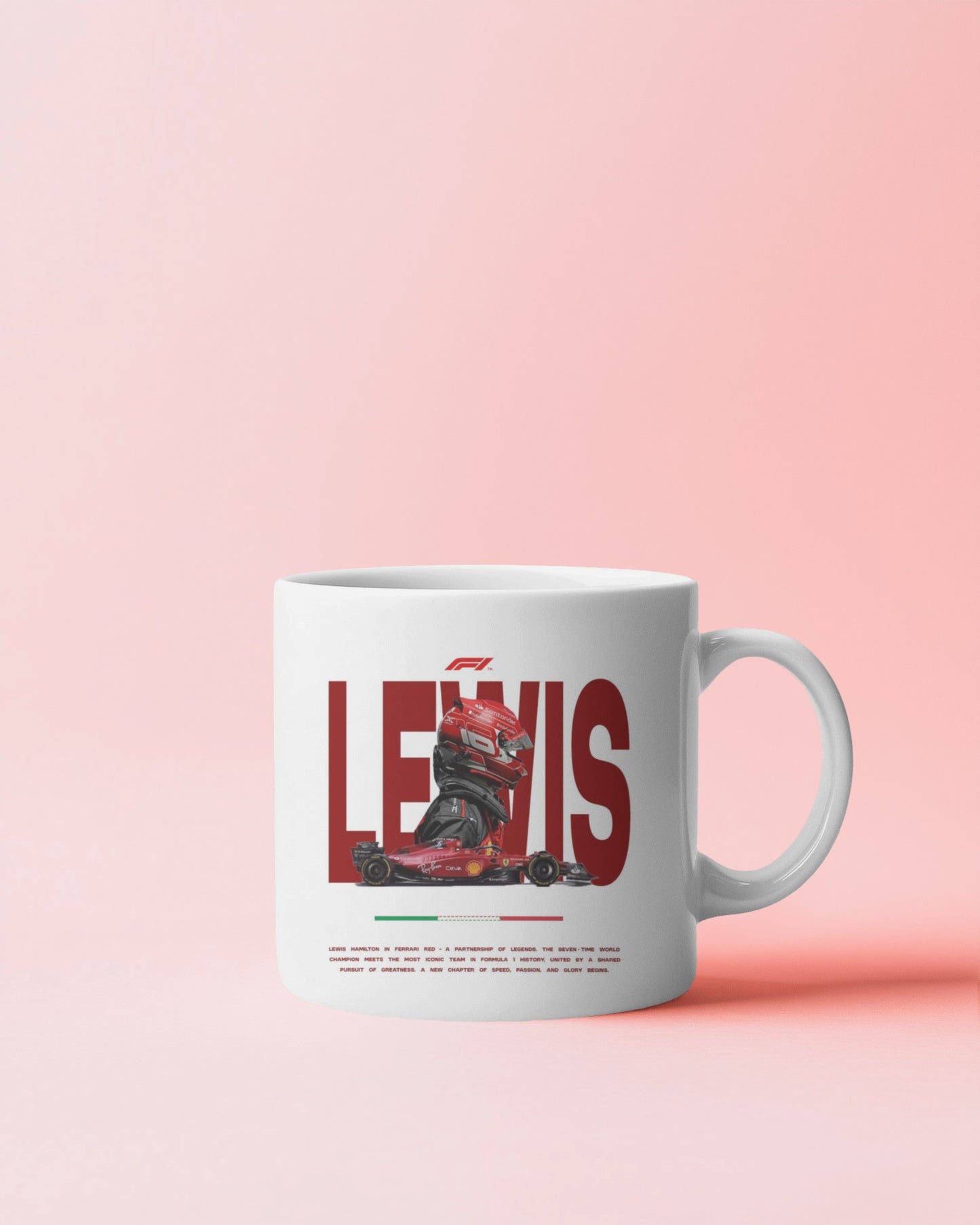 Lewis x Ferrari Limited Edition Mug