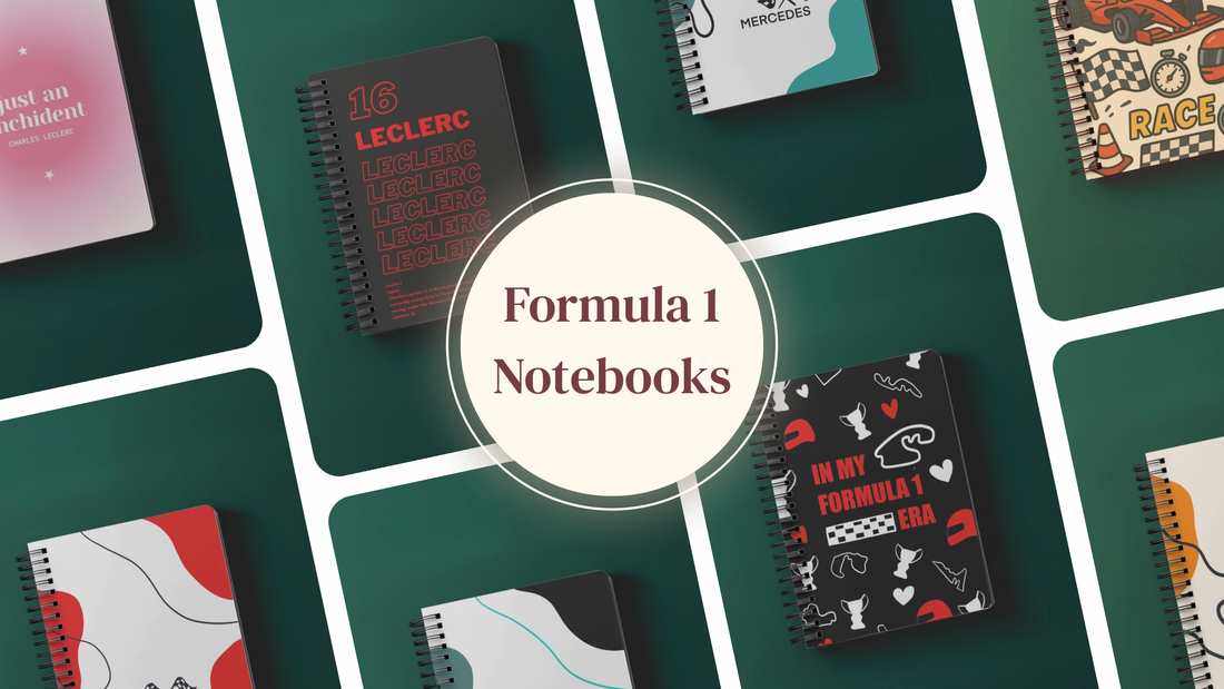 The Best Formula 1 Inspired Notebooks for 2025
