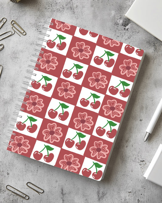 Cherry Pop Grid Notebook