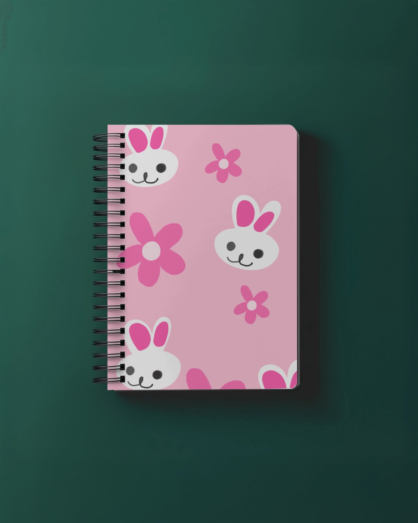 Bunny Bloom Kawaii Notebook
