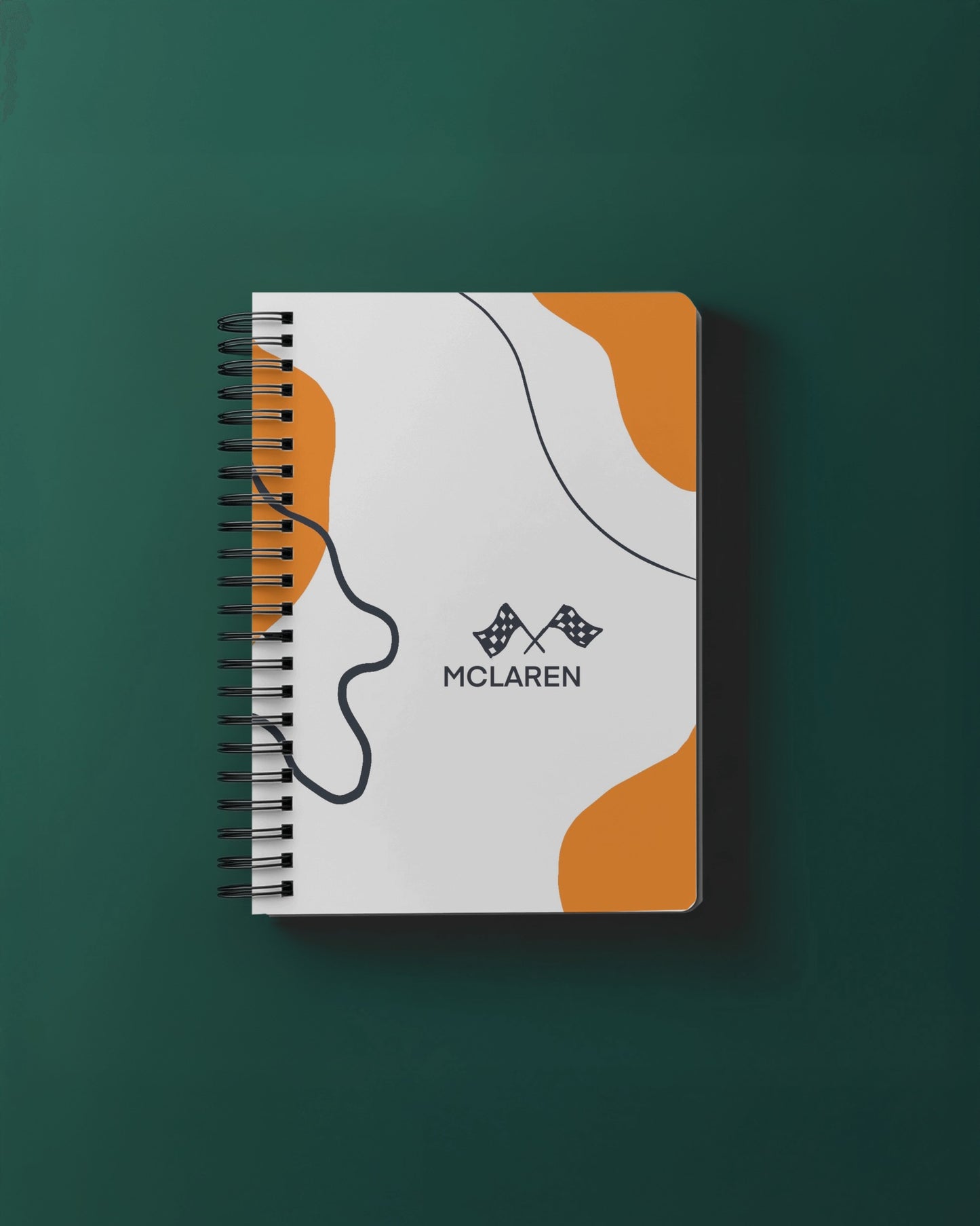 Papaya Pace Notebook – McLaren Edition