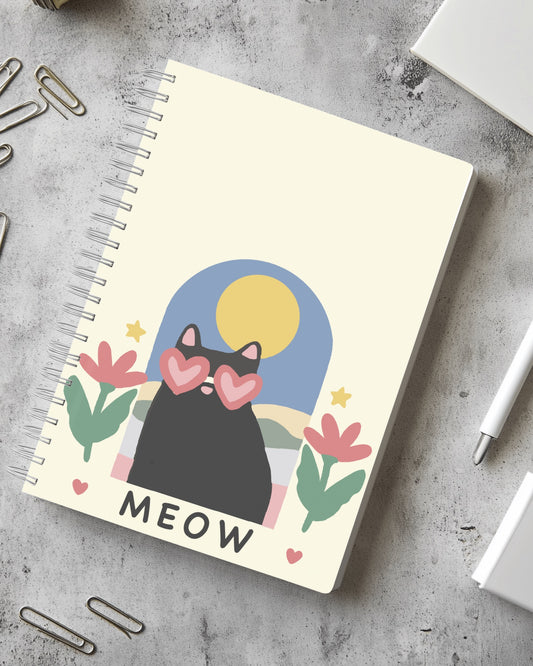 Cozy Meow Notebook