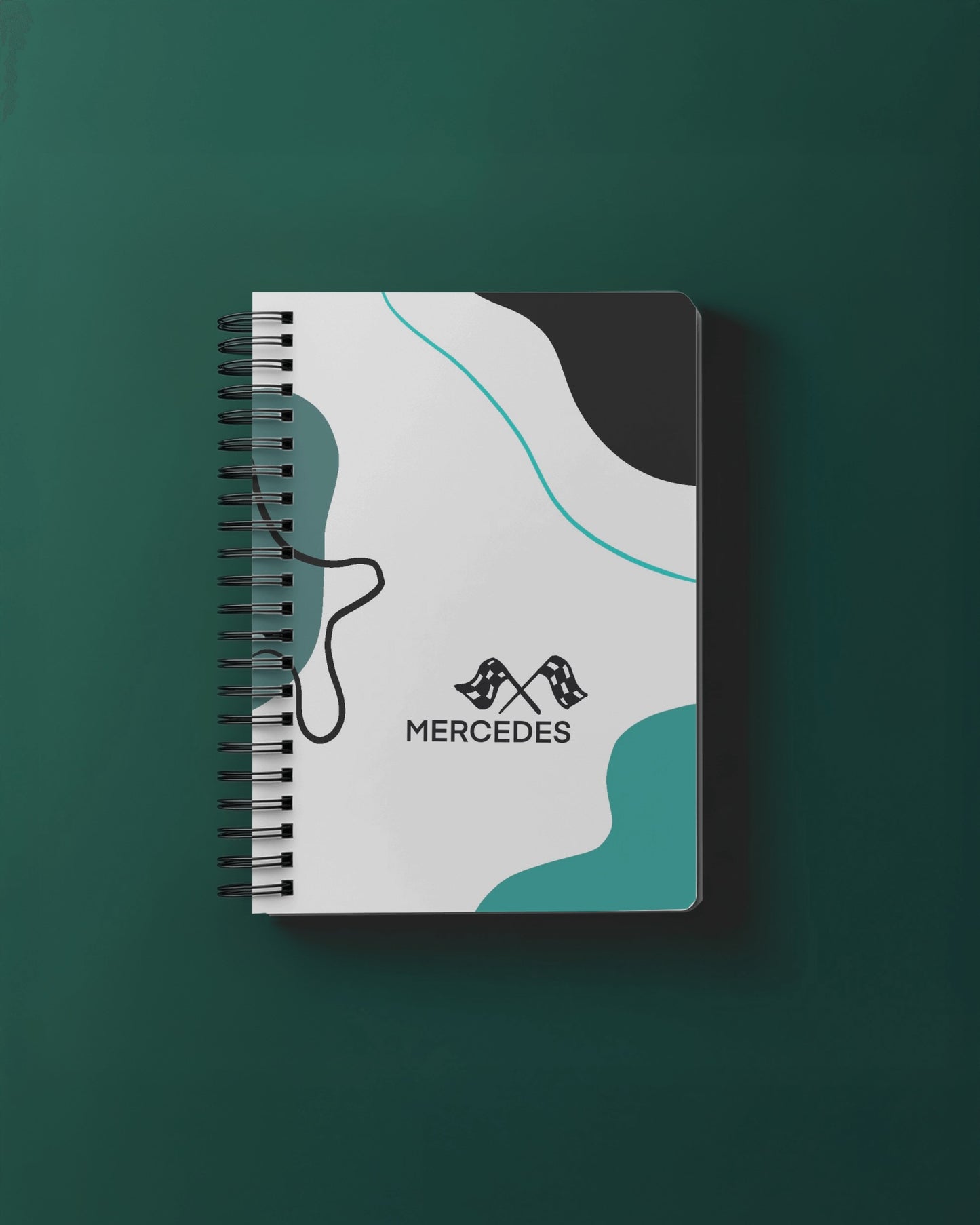 Silverlines Mercedes Notebook