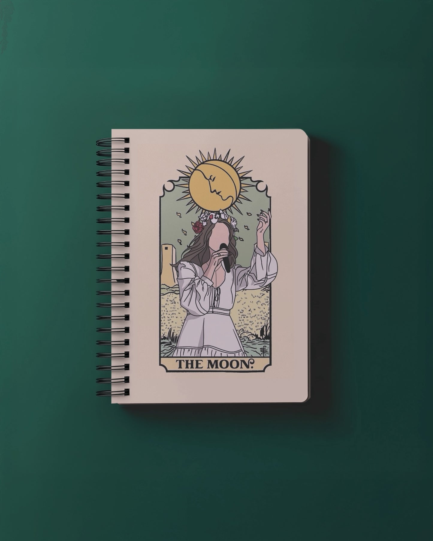 The Moon Lana Del Notebook
