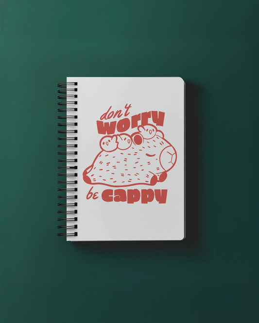 Don’t Worry, Be Cappy Notebook