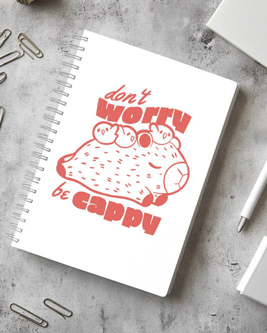 Don’t Worry, Be Cappy Notebook