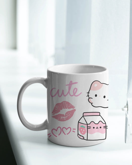 Purrfectly Pink Crush Mug