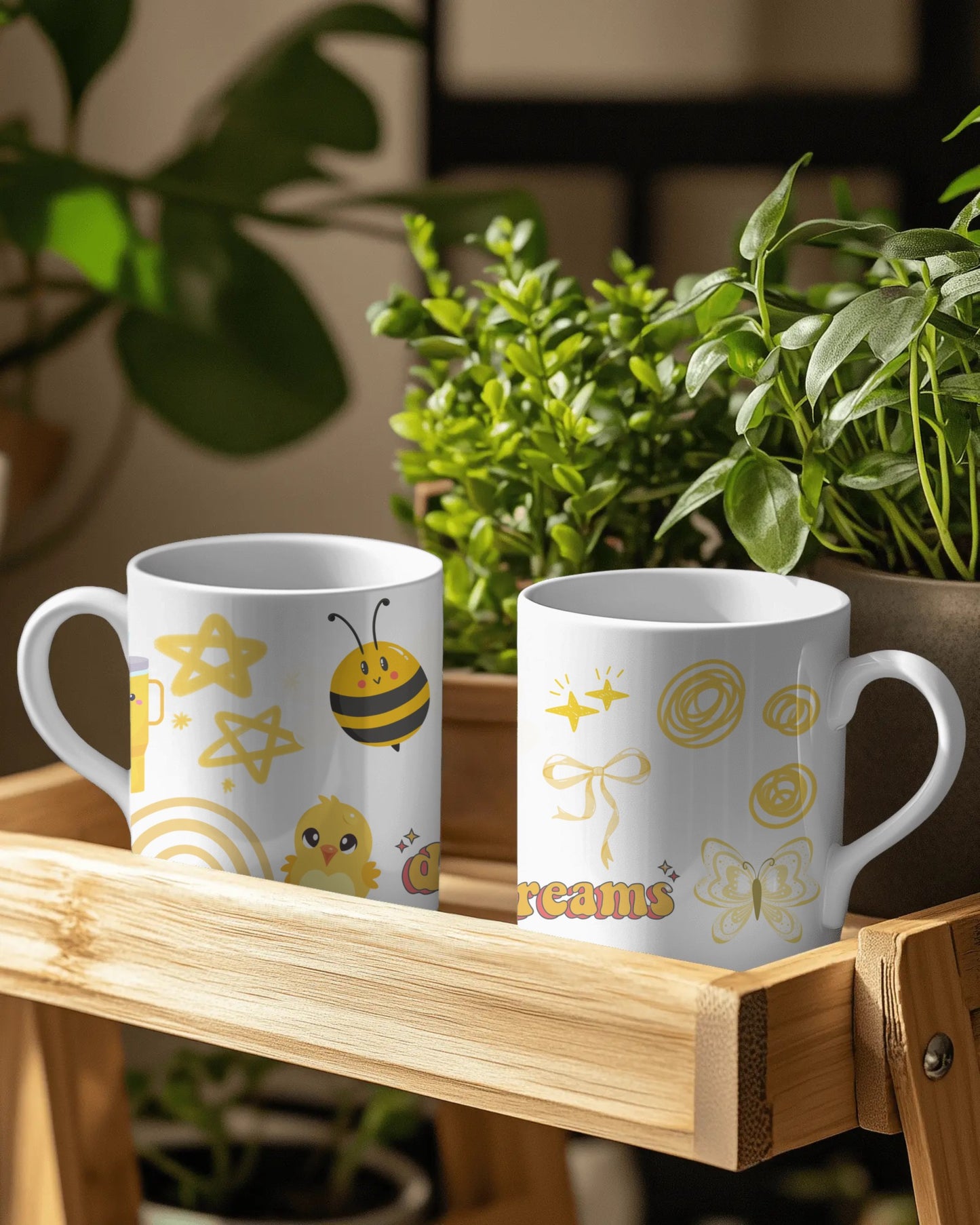 Bee Bright, Dream Light Mug