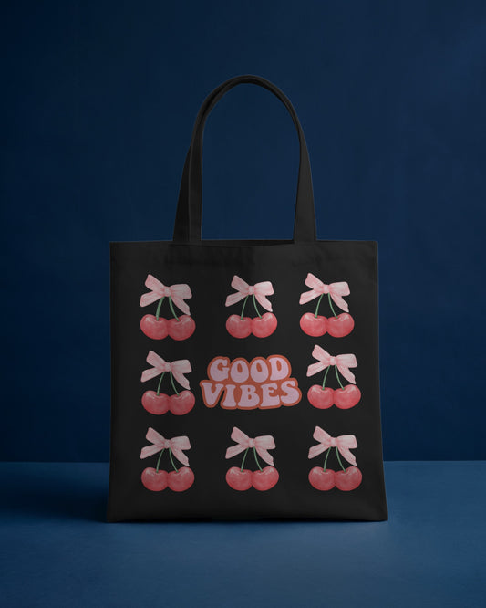 Cherry Vibes Only Tote