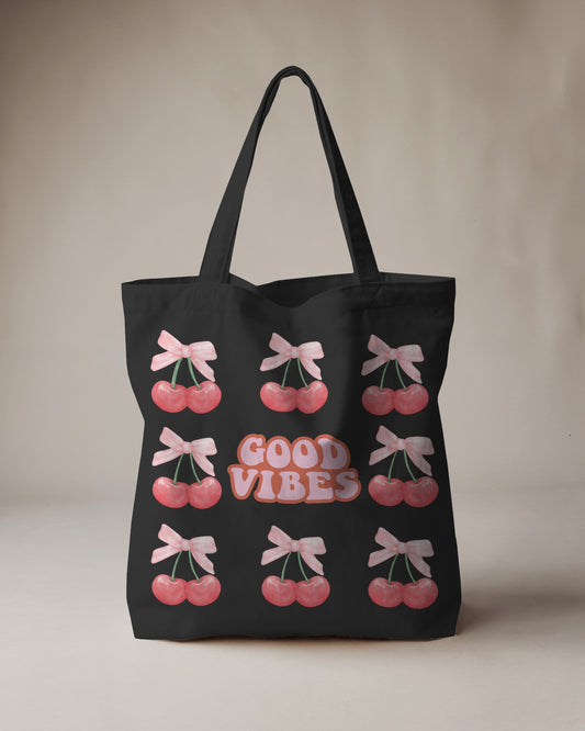 Cherry Vibes Only Tote