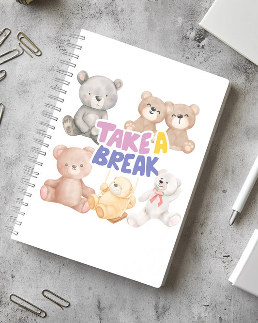 Take a Break Notebook
