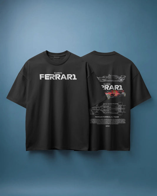 Scuderia Ferrari Blueprint Tee