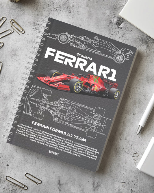 Scuderia Ferrari F1 Notebook