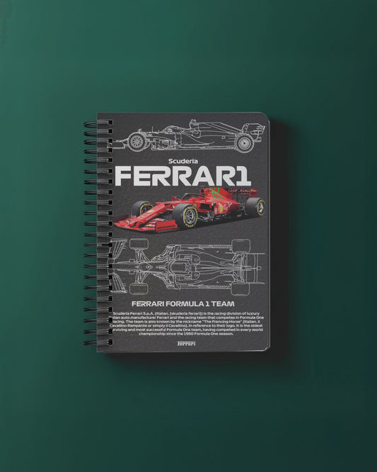 Scuderia Ferrari F1 Notebook