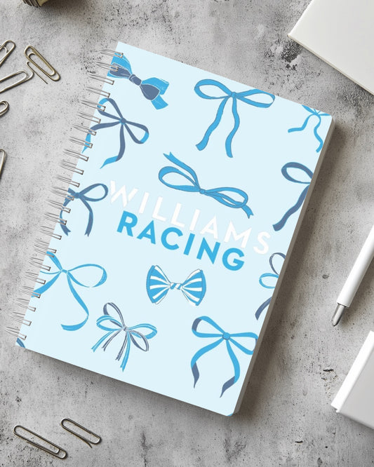Williams Racing Bow Notebook