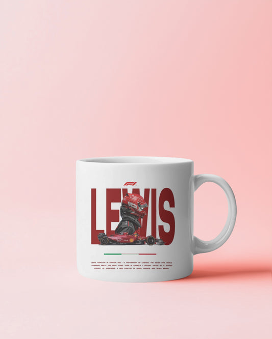 Lewis x Ferrari Limited Edition Mug