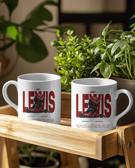 Lewis x Ferrari Limited Edition Mug
