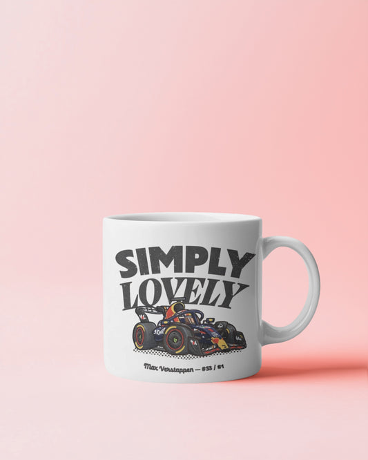 Simply Lovely Mug – Max Verstappen