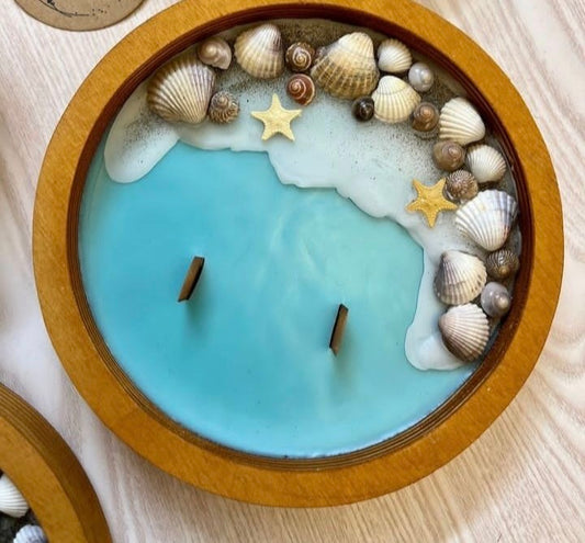 Coastal Escape Candle 🌊🐚