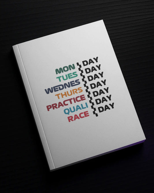 Every Day is Race Day – F1 Daily Planner