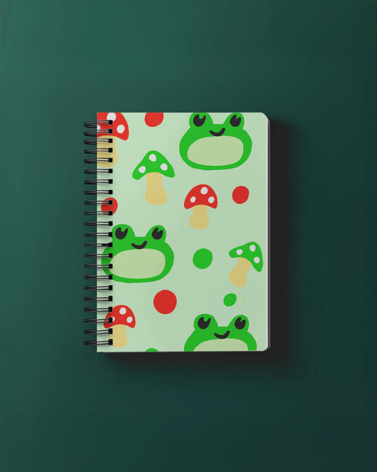 Froggy Shrooms Notebook